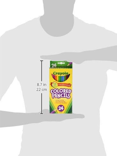 Crayola Colored Pencil 24 count each (Pack of 2)