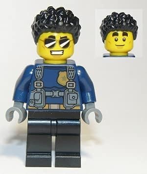 LEGO City: Duke Detain Minifigure Police Officer Detective with Handcuffs