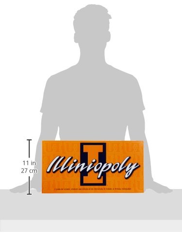 Late for the Sky University of Illinois Illini Board Game - Campus Property Trading Opoly-Style Family Game for 2-6 Players, Alumni, Students and Fans