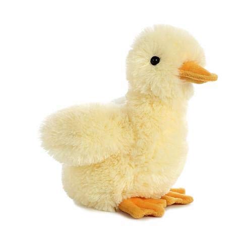 Aurora 2Piece Plush Mini Flopsies Bundle, Bitty Bunny & Duckling, Brown