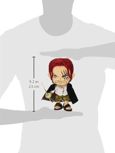 Great Eastern GE-52723 One Piece Anime 8" Shanks Stuffed Plush