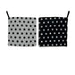 Baby Paper-2 Pack of Crinkly, Sensory Toys, White/Black Dot & Multi Color Polka Dot