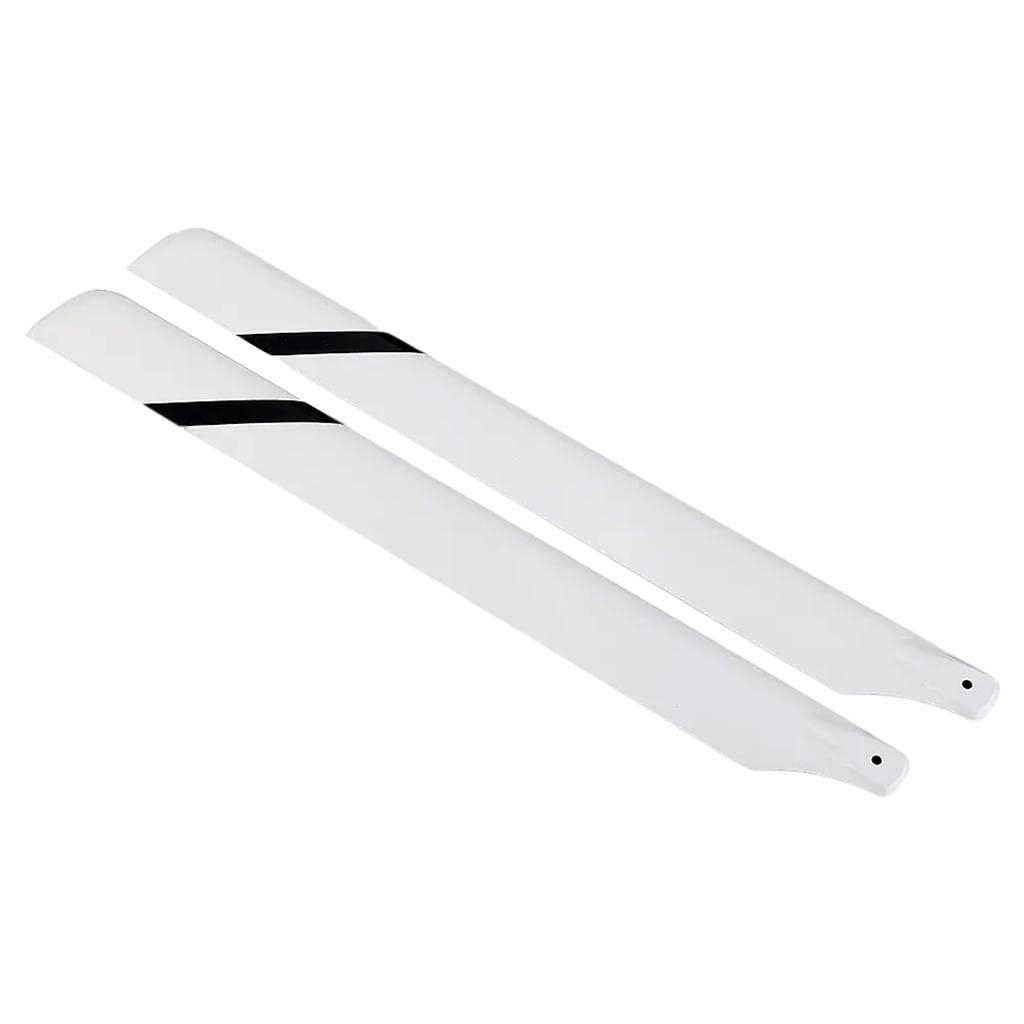 Menolana 550mm Main Blades Replacement Modification Accessories Fan Blade Upgrade Propellers Fiberglass Main Rotor for RC 550 Helicopter