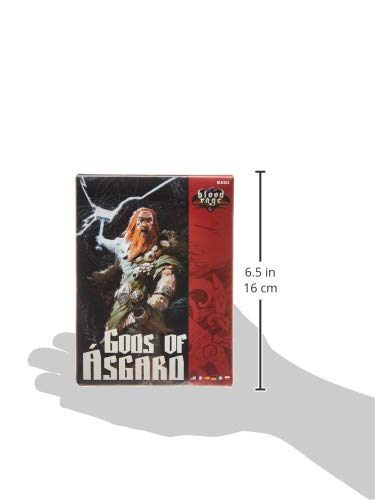 CMON Blood Rage Gods of Asgard Board Game Expansion | Strategy Game | Viking Battle Game | Miniatures Game for Adults and Teens | Ages 14+ | 2-4