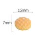 6Pcs 1/12 Miniature Bread Dollhouse Decoration Accessories, DIY Micro Landscaping Decor