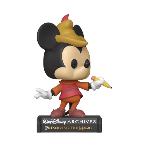 Funko Pop! Disney: Archives - Beanstalk Mickey, Multicolour, 3.75 inches