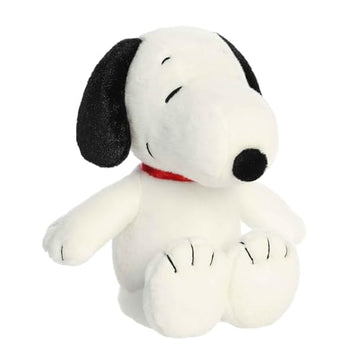 Aurora® Adorable Peanuts® Snoopy Stuffed Animal - Officially Licensed Toys for All Snoopy Fans - Nostalgic Gift for Adults and Birthday Celebrations