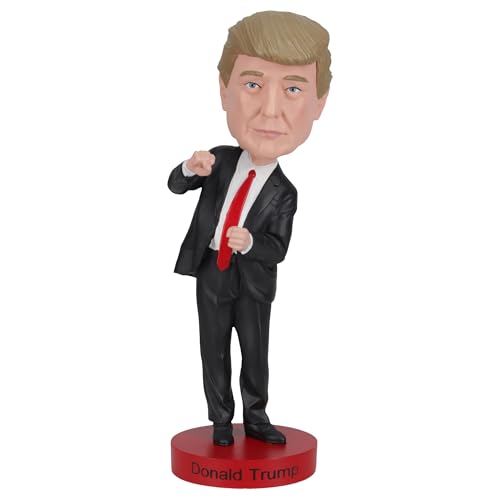 Royal Bobbles Donald Trump Dance Collectible Bobblehead Statue - 45th & 47th President of the United States - Knuckleheads Political Satire Collection