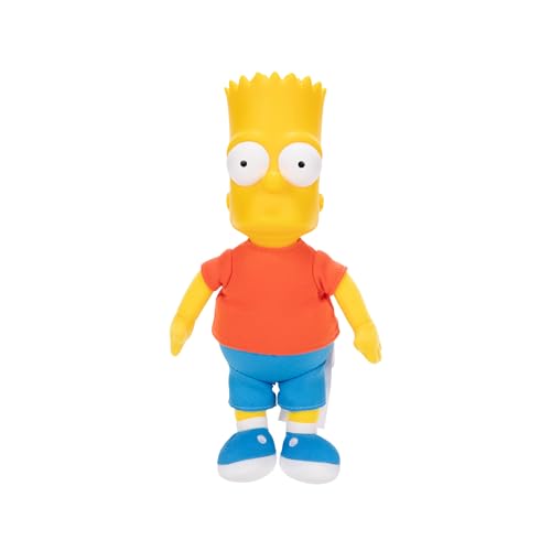 Disney The Simpsons Bart Plush Features Soft Fabric Body with Sculpted Head Officially Licensed by Disney