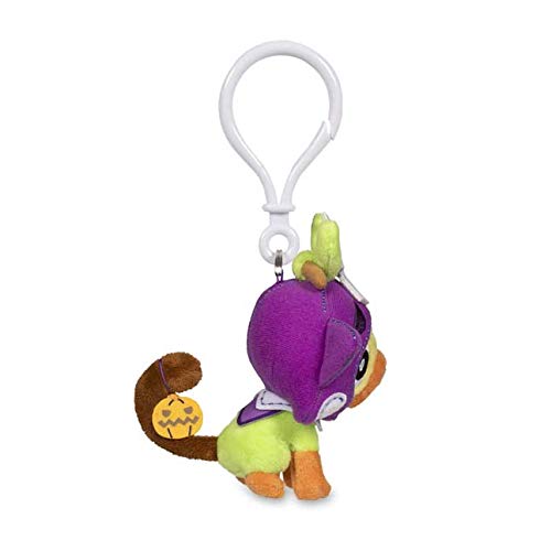 Pokemon Grookey Pokémon Pumpkin Party Poké Plush Key Chain