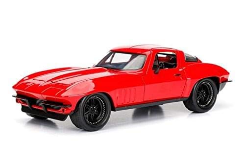 Jada Fast & Furious 1:24 Letty's 1966 Chevy Corvette Die-cast Car, Toys for Kids and Adults