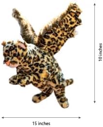 Randimals Leopard Plush Stuffed Toy Eagle Wings 15”, Soft & Huggable, Premium Quality Hybrid Animal Friend Encourages Adventure & Imagination