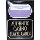 Bazic Stationery/Bangkit USA Corporation Genuine Casino Played Decks of Playing Cards (2 Decks)