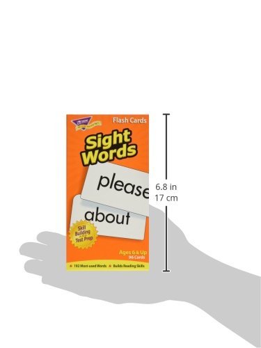 TREND ENTERPRISES, INC. Sight Words Skill Drill Flash Cards, 3 x 6 in (T-53003)