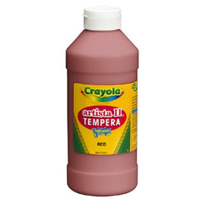 Artista II Washable Tempera Paint, Brown, 16 oz