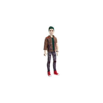 Mattel Disney Zombies 2 Toys, Zed Necrodopolis Zombie Fashion Doll Wearing Grunge Outfit & Accessories, 11 Bendable “Joints”