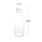ArtCreativity 12pcs/2oz Plastic Sand Art Bottles with Corks - 3.75” Bulk Sand Art Bottles for Sand Art Kit, Message in a Bottle, Wedding Invitations