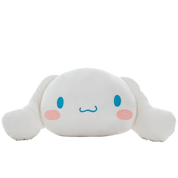 Northwest Sanrio Cinnamoroll Cloud Pillow 12" - Kawaii Stuffed Plushie, Great Gift for Anime Fans, Cartoon Character, Bedroom Decor