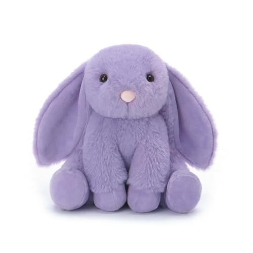 Apricot Lamb Toys Plush Purple Bunny Rabbit Soft Stuffed Animal 8''
