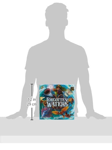 Forgotten Waters Board Game - Embark on a Hilarious Pirate Adventure in a World of High Seas Hijinks! Cooperative Strategy Game, Ages 14+, 3-7