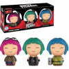 Funko Dorbz Movies Scott Pilgrim vs. The World: Ramona Flowers Shop Exclusive Vinyl Figure 3 Pack - LE 2500pcs