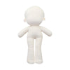 niannyyhouse 10cm 13cm 15cm 20cm 30cm 40cm Plush Doll Plain Glossy Standing Sitting Humanoid Stuffed Toys Dress Up Wearable Clothing (30cm-Without