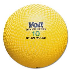 Voit Enduro Playground Ball, Yellow, 10"