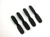 Slicktron TM Set of Four Replacement Tail Props (Qty 4) for Syma S107 (S105) Mini Indoor Co-Axial Metal Body Frame & Built-in Gyroscope RC Remote