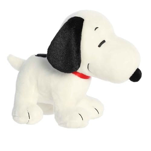 Aurora® Adorable Peanuts® Snoopy Stuffed Animal - Officially Licensed Toys for All Snoopy Fans - Nostalgic Gift for Adults and Birthday Celebrations