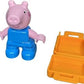 LEGO Peppa Pig Duplo: George Figure with Briefcase - Ages 3+