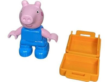 LEGO Peppa Pig Duplo: George Figure with Briefcase - Ages 3+