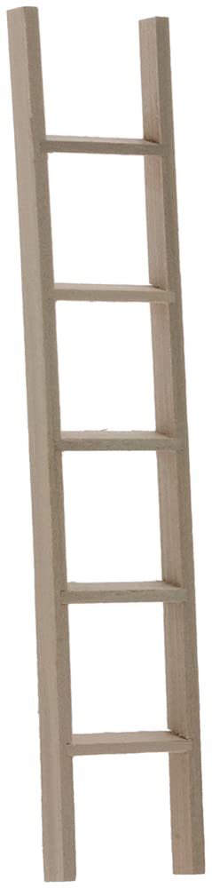 Classics by Handley Dollhouse Miniature Unfinished 6 Inch Straight Ladder