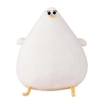 JOSON Chubby Plush Seagull Toy, Cute Cartoon Plush Fat Chicken Animal Stuffed Animal for Boys and Girls (15.78")