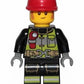 LEGO City: Fireman Clemmons Minifigure with Fire Quad