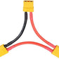 Yiqigou 2-Pack XT90 Plug Series Battery Connector 1 Female to 2 Males Adapter Lead with 3.93inch 10AWG Silicone Cable for RC Battery Helicopter