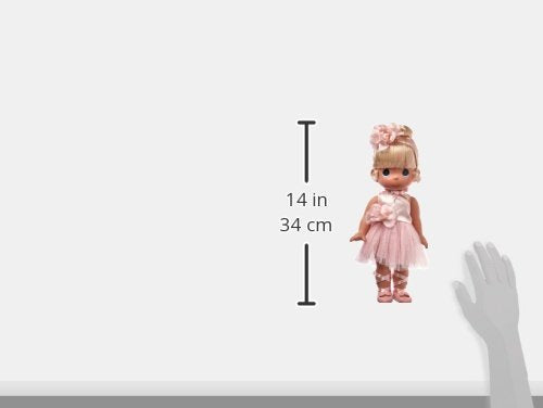 The Doll Maker Precious Moments Dolls, Linda Rick, Ballerina Bliss Blonde, 12 inch Doll