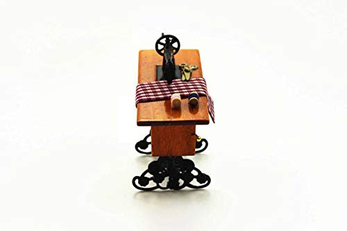 NWFashion Dollhouse Mini Furniture Accessories Decorative Sewing Machine