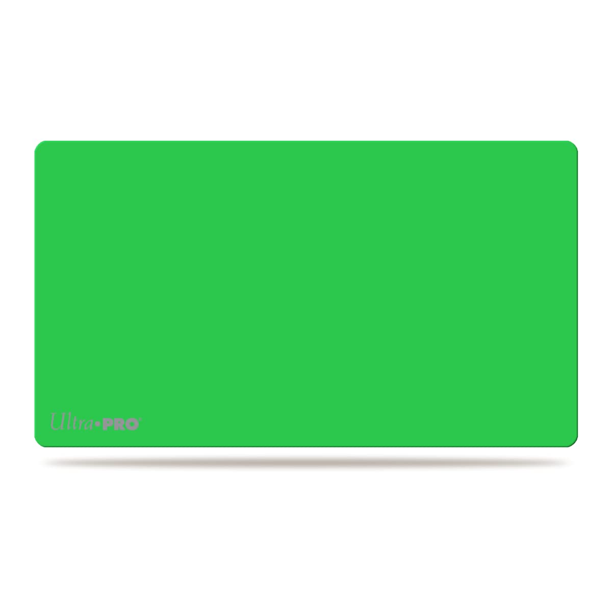 Solid Lime Green Play Mat Card Game
