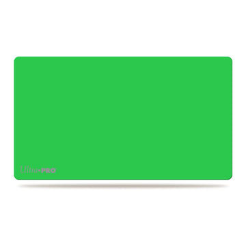 Solid Lime Green Play Mat Card Game
