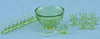 Dollhouse Miniature Chrysnbon Punch Set in Green