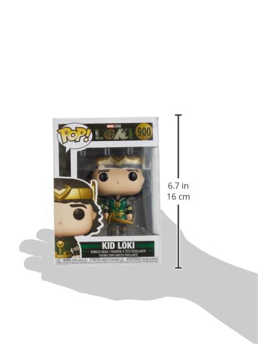 Funko POP Marvel: Loki - Kid Loki, Multicolor, 3.75 inches