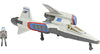 Mattel Disney Pixar Lightyear Hyperspeed Series XL-02 Spaceship & Buzz Lightyear Figure, 6.7 Inch Long Vehicle & 1.25 Inch Figure, Toy 4 Years & Up