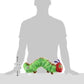 KIDS PREFERRED World of Eric Carle, The Very Hungry Caterpillar Stuffed Animal Plush - 12 Inches