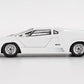 MINI GT Countach 25th Anniversary White Limited Edition 1/64 Diecast Model Car MGT01134