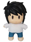 Great Eastern Entertainment Death Note - L Plastic Head Movable Plush 4.5" H