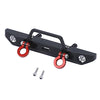 RZXYL Aluminum Alloy Front Bumper for Axial SCX24 Deadbolt AXI90081 1/24 RC Crawler Car Upgrades (Black)