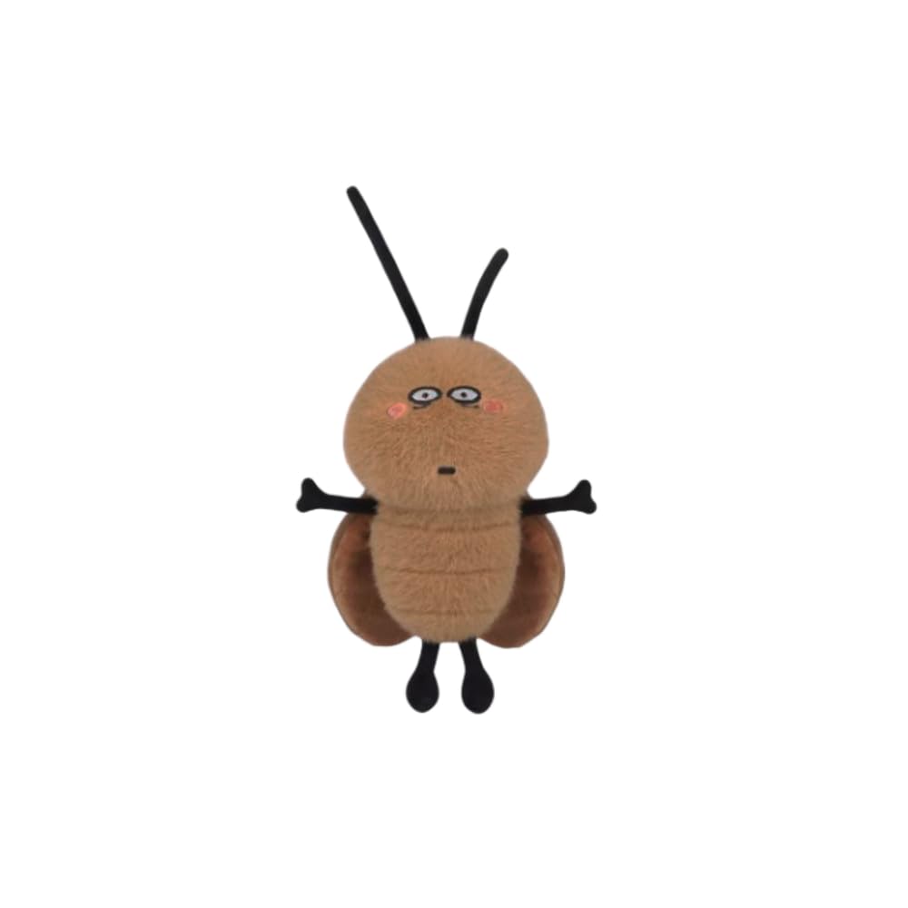 Xshelley 9.8inch Plush Cockroach Stuffed Animal Toys,Creative Cockroach Cartoon Doll Teasing Ugly Cute PlushToys,Fun Birthday Gifts Home Decor