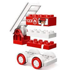 LEGO DUPLO My First Fire Truck 10917 Educational Fire Truck Toy, Great Birthday Gift for Toddlers Ages 18 Months and up (6 Pieces)