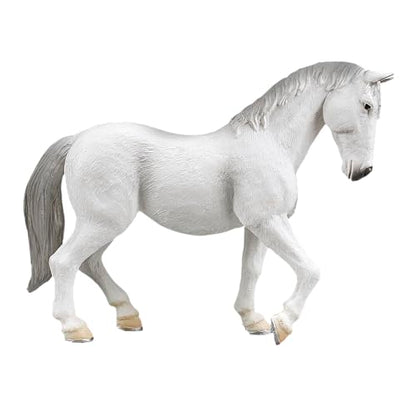 MOJO - Lipizzaner Mare | Hand-Painted Toy Figure | Horse Collection | True to Life & Highly Detailed | Designed in UK