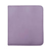 Ultra Pro Vivid 12 Pocket Card Binder with Zipper - Purple